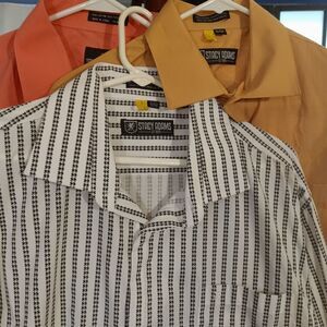 Vintage Stacy Adams Long Sleeve Shirt Bundle size 16-18